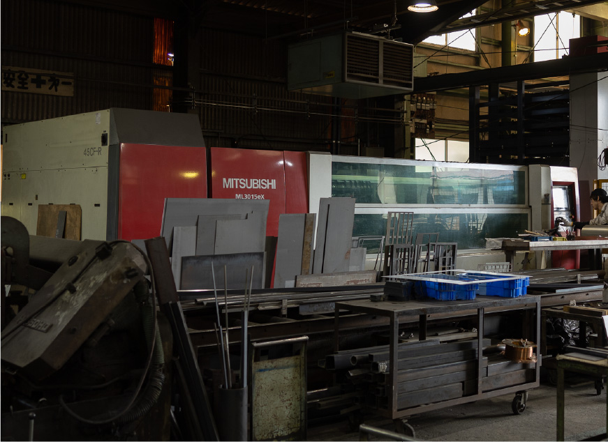 レーザー加工機械