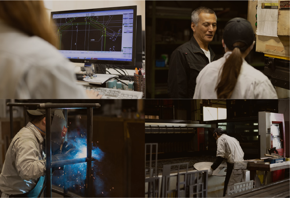 中濃製作所の様子